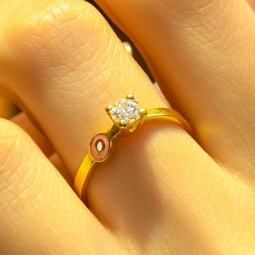 TEKTAŞ YÜZÜK 22 AYAR A049550 TEKTAŞ YÜZÜK 22 AYAR A049550