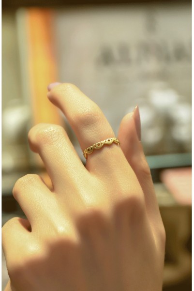 FANTAZİ YÜZÜK 14 AYAR AT01508