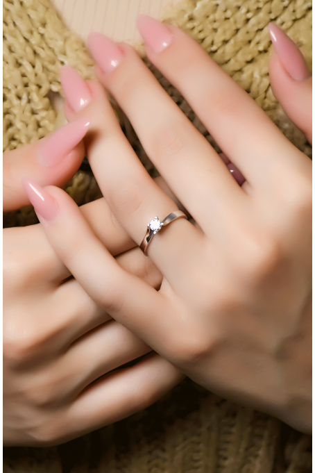 TEKTAŞ YÜZÜK 14 AYAR A000483