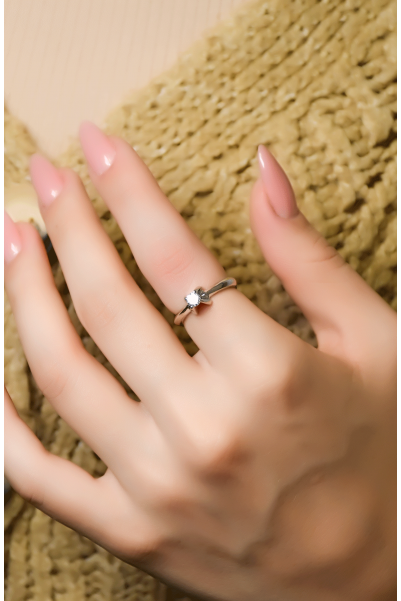 TEKTAŞ YÜZÜK 14 AYAR A000506