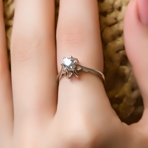 TEKTAŞ YÜZÜK 14 AYAR A000508 TEKTAŞ YÜZÜK 14 AYAR A000508