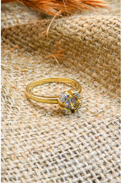 TEKTAŞ YÜZÜK 14 AYAR A000512