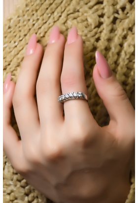 YEDİTAŞ YÜZÜK 14 AYAR A000597 YEDİTAŞ YÜZÜK 14 AYAR A000597