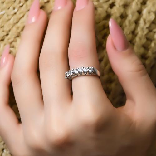 YEDİTAŞ YÜZÜK 14 AYAR A000597 YEDİTAŞ YÜZÜK 14 AYAR A000597