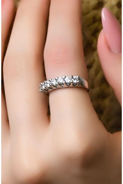 YEDİTAŞ YÜZÜK 14 AYAR A000597