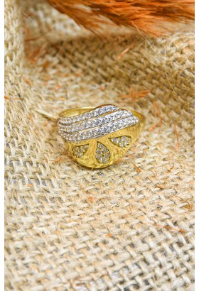 TAŞLI FANTAZİ YÜZÜK 14 AYAR A000679 TAŞLI FANTAZİ YÜZÜK 14 AYAR A000679