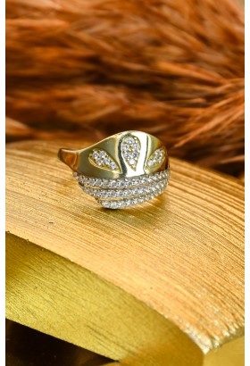 TAŞLI FANTAZİ YÜZÜK 14 AYAR A000679 TAŞLI FANTAZİ YÜZÜK 14 AYAR A000679