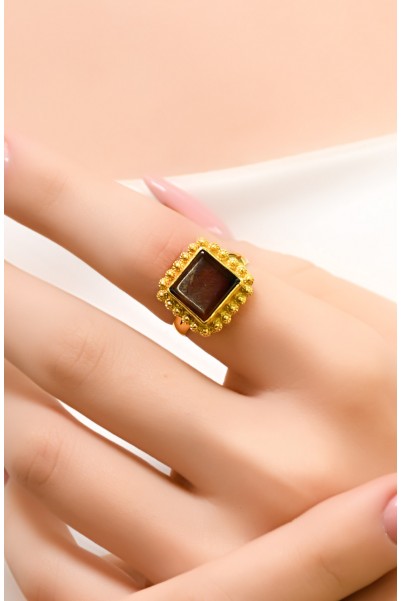 AKİK TAŞLI YÜZÜK 22 A001818