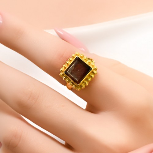 AKİK TAŞLI YÜZÜK 22 A001818