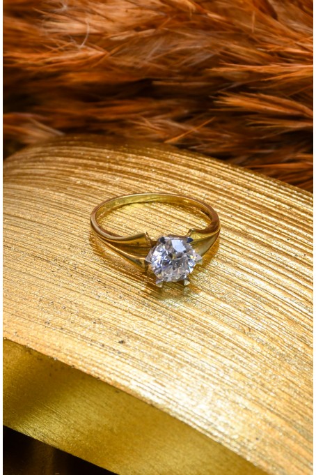 TEKTAŞ YÜZÜK 14 AYAR A005326