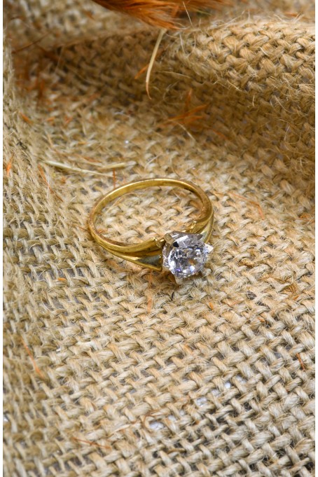 TEKTAŞ YÜZÜK 14 AYAR A005326