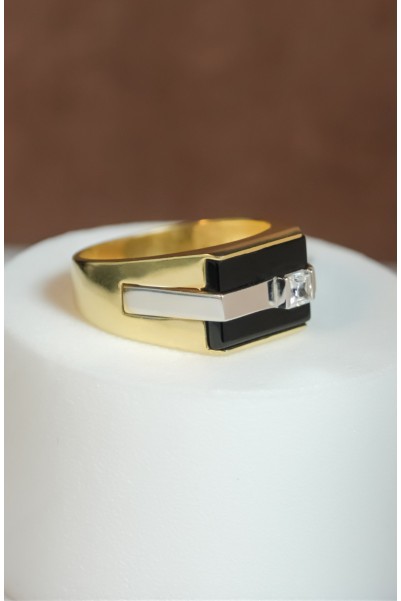 ERKEK YÜZÜK 14 AYAR A006571 ERKEK YÜZÜK 14 AYAR A006571