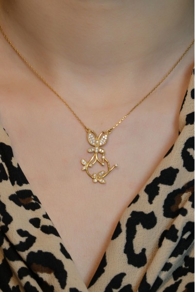 KELEBEK KOLYE 22 AYAR A013563 KELEBEK KOLYE 22 AYAR A013563