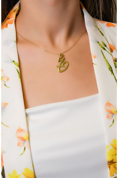 HİÇ YAZILI KOLYE 14 AYAR A015266 HİÇ YAZILI KOLYE 14 AYAR A015266