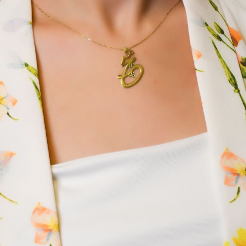 HİÇ YAZILI KOLYE 14 AYAR A015266 HİÇ YAZILI KOLYE 14 AYAR A015266