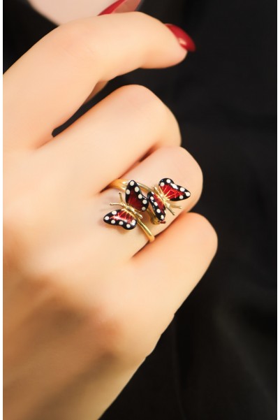 ROBERTO BRAVO MONARCH BUTTERFLY YÜZÜK A020166 ROBERTO BRAVO MONARCH BUTTERFLY YÜZÜK A020166