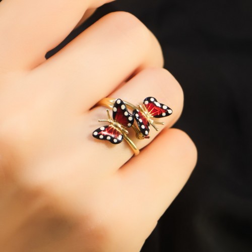 ROBERTO BRAVO MONARCH BUTTERFLY YÜZÜK A020166 ROBERTO BRAVO MONARCH BUTTERFLY YÜZÜK A020166