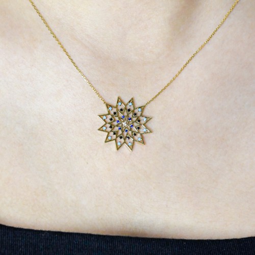 GÜNEŞ KOLYE 14 AYAR A023258 GÜNEŞ KOLYE 14 AYAR A023258