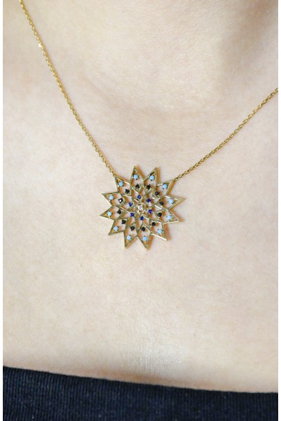 GÜNEŞ KOLYE 14 AYAR A023258 GÜNEŞ KOLYE 14 AYAR A023258