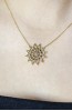 GÜNEŞ KOLYE 14 AYAR A023258