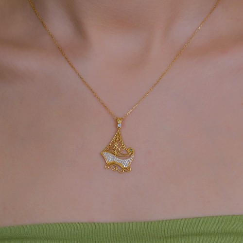 TASARIM KOLYE 22 AYAR A025929