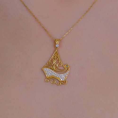 TASARIM KOLYE 22 AYAR A025929