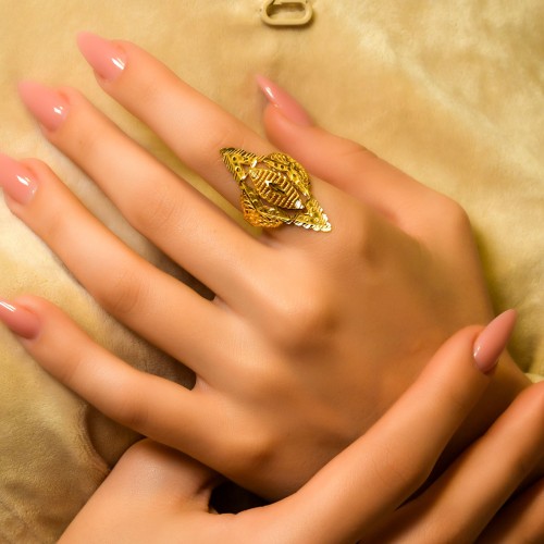 ÖZEL TASARIM YÜZÜK 22 AYAR A025980