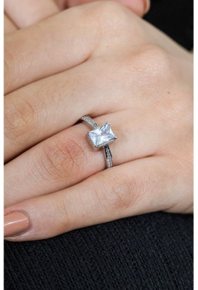 BAGET YÜZÜK 14 AYAR A026854