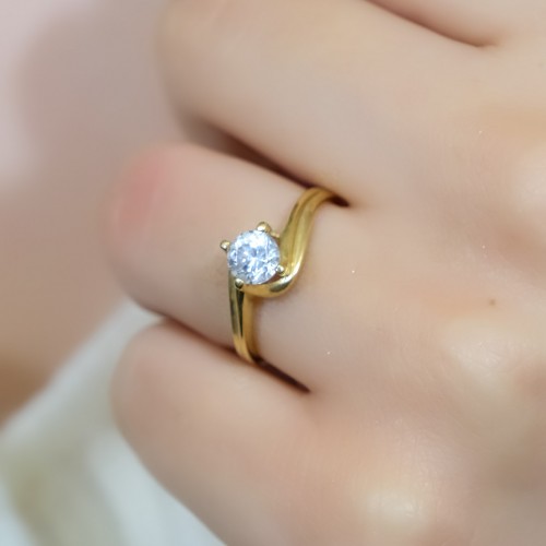 TEKTAŞ YÜZÜK 14 AYAR A028723 TEKTAŞ YÜZÜK 14 AYAR A028723