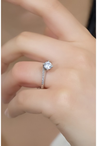 TEKTAŞ YÜZÜK 14 AYAR A028727