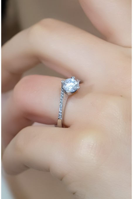 TEKTAŞ YÜZÜK 14 AYAR A028727