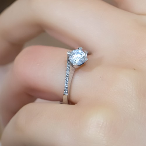 TEKTAŞ YÜZÜK 14 AYAR A028727 TEKTAŞ YÜZÜK 14 AYAR A028727