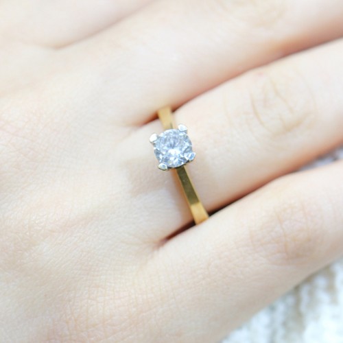 TEKTAŞ YÜZÜK 14 AYAR A028742 TEKTAŞ YÜZÜK 14 AYAR A028742