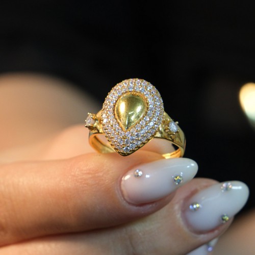 DAMLA YÜZÜK 22 AYAR A029378