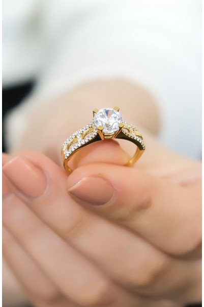 TEKTAŞ YÜZÜK 14 AYAR A029948