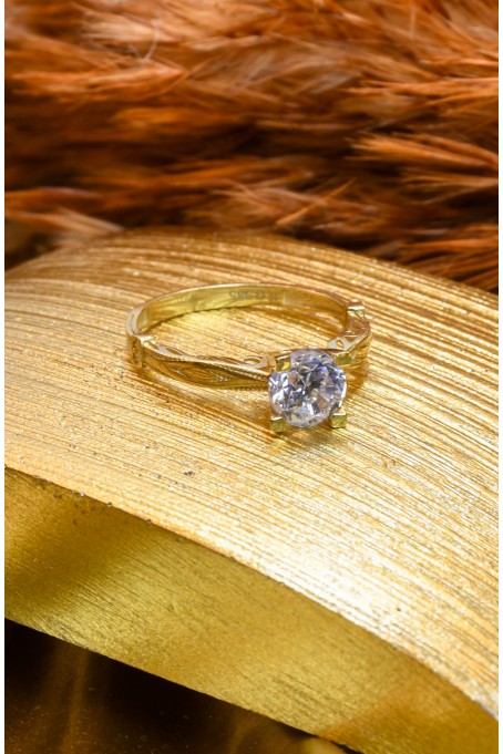 TEKTAŞ YÜZÜK 14 AYAR A029954