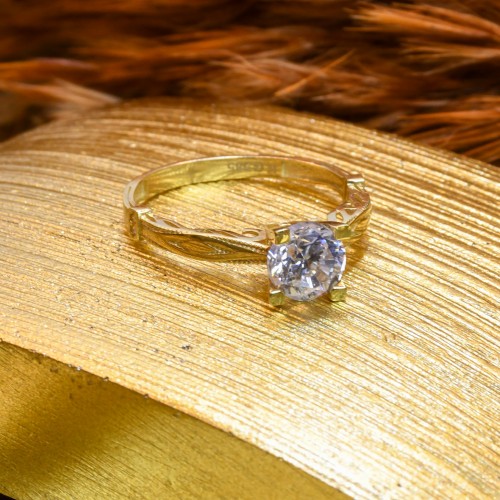 TEKTAŞ YÜZÜK 14 AYAR A029954 TEKTAŞ YÜZÜK 14 AYAR A029954