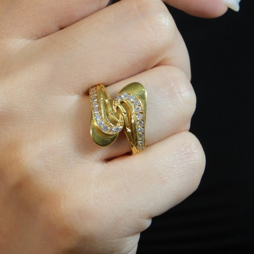 TAŞLI FANTAZİ YÜZÜK 22 AYAR A030120 TAŞLI FANTAZİ YÜZÜK 22 AYAR A030120