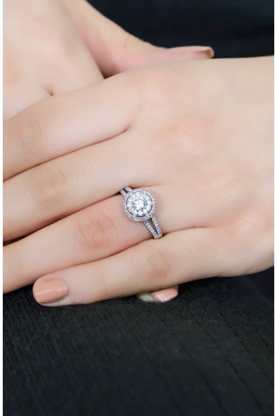 BAGET YÜZÜK 14 AYAR A030222