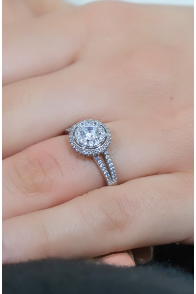 BAGET YÜZÜK 14 AYAR A030222