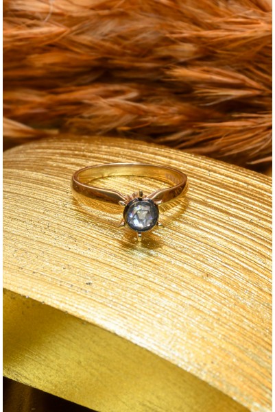 TEKTAŞ YÜZÜK 14 AYAR A030677