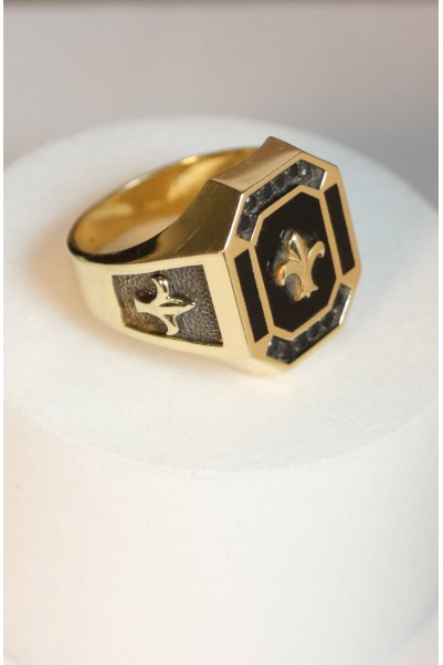 ERKEK YÜZÜK 14 AYAR A030704