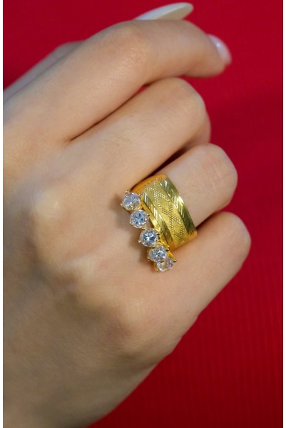 BEŞTAŞ ALYANS ÇİFT YÜZÜK 22 AYAR A031676