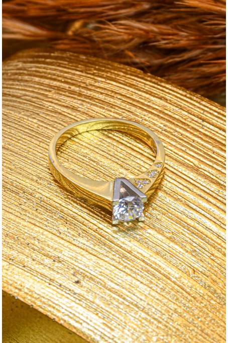 TEKTAŞ YÜZÜK 14 AYAR A033959