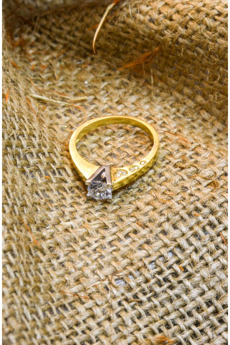 TEKTAŞ YÜZÜK 14 AYAR A033959