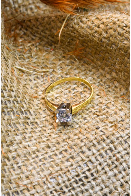 TEKTAŞ YÜZÜK 14 AYAR A033991