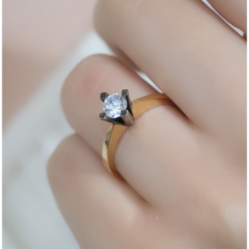 TEKTAŞ YÜZÜK 14 AYAR A034336