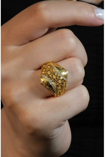 FANTAZİ YÜZÜK 22 AYAR A034493 FANTAZİ YÜZÜK 22 AYAR A034493