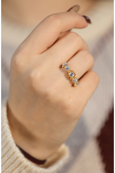 BEŞTAŞ YÜZÜK 22 AYAR A034942 BEŞTAŞ YÜZÜK 22 AYAR A034942