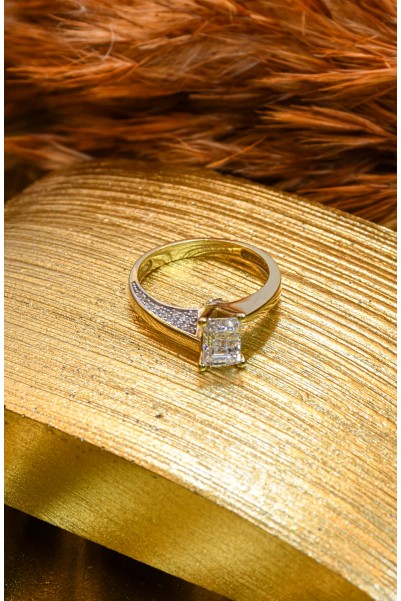 TEKTAŞ YÜZÜK 14 AYAR A035926